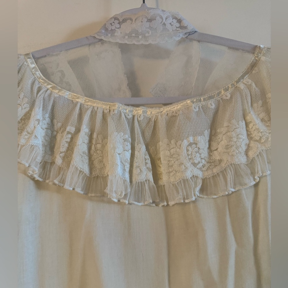 Gunne Sax Vintage Victorian Peasant Blouse - Picture 11 of 13